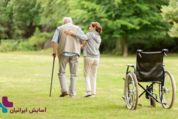 عدم تحرک و مشکلات گوارشی سالمندان