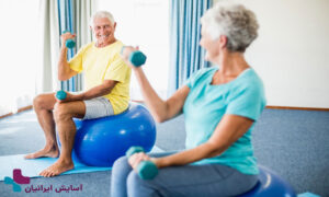 آشنایی با انواع حرکات ورزشی مناسب برای سالمندان